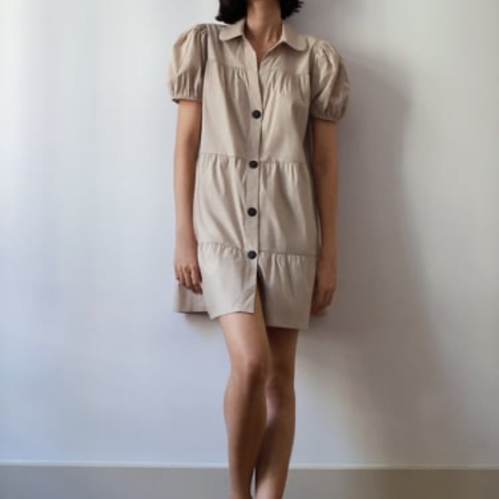 ZARA RUFFLED DRESS